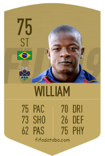 William Alves De Oliveira FIFA 19 Rating Card Price