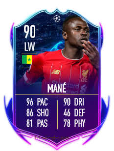 Sadio Man Fifa Rating Card Price