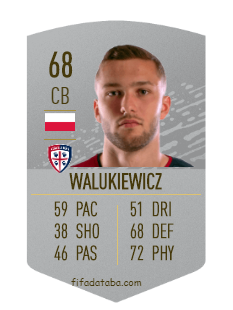 Sebastian Walukiewicz Fifa Rating Card Price