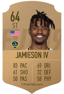 Bradford Jamieson IV FIFA 19 Rating, Card, Price