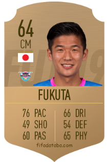 Akito Fukuta FIFA 19 Rating, Card, Price