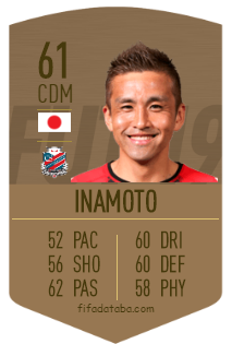Junichi Inamoto FIFA 19 Rating, Card, Price