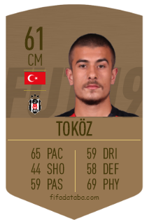 Dorukhan Tokoz Fifa 19 Rating Card Price