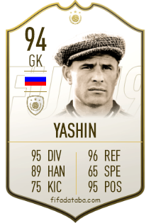 Lev Yashin FIFA 19 Rating, Card, Price