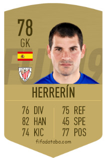 Iago Herrerín Buisán FIFA 19 Rating, Card, Price