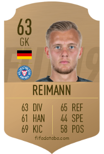 Dominik Reimann FIFA 19 Rating, Card, Price