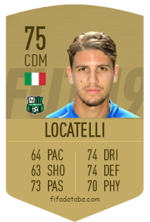 Manuel Locatelli Fifa 19 Spieler Statistik Card Preis