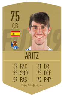 Aritz Elustondo FIFA 19 Rating, Card, Price