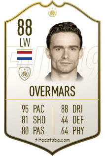 Marc Overmars FIFA 19 Rating, Card, Price