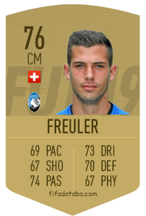 Remo Freuler Fifa 19 Spieler Statistik Card Preis