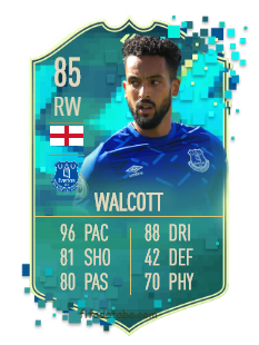 Theo Walcott FIFA 20 Rating, Card, Price