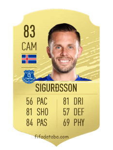 Gylfi Sigurðsson FIFA 20 Rating, Card, Price