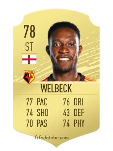 Danny Welbeck FIFA 20 Rating, Card, Price