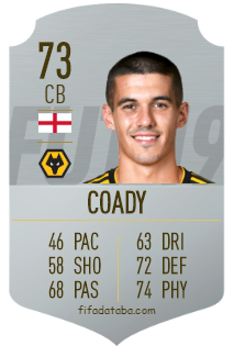 Conor Coady Fifa 19 Rating Card Price