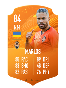 Marlos Romero Bonfim FIFA 20 Rating, Card, Price