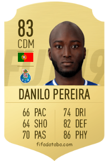 Danilo Luís Hélio Pereira FIFA 19 Rating, Card, Price