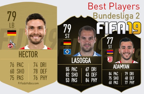 FIFA 19 Bundesliga 2 Best Players Ratings