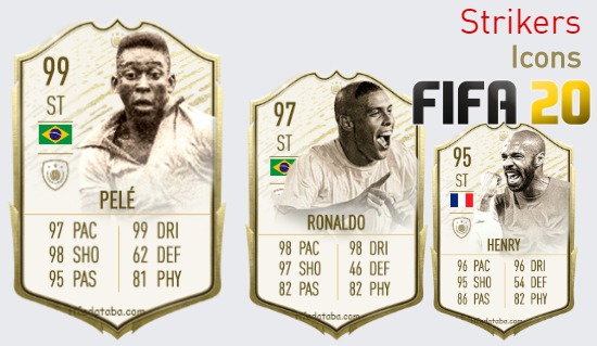 Icons Best Strikers fifa 2020