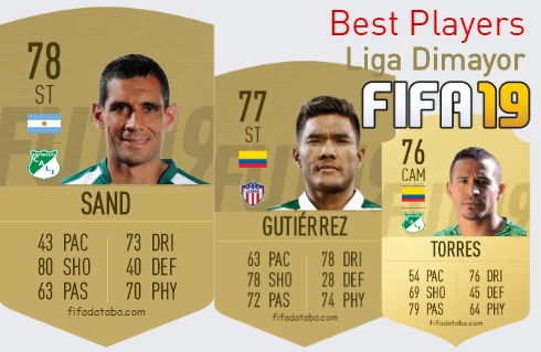 FIFA 19 Liga Dimayor Best Players Ratings
