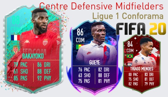 Ligue 1 Conforama Best Centre Defensive Midfielders fifa 2020