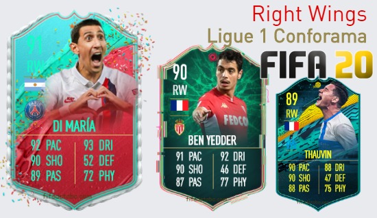 Ligue 1 Conforama Best Right Wings fifa 2020