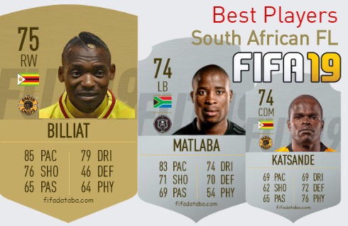 FIFA 19 South African FL Best Players Ratings