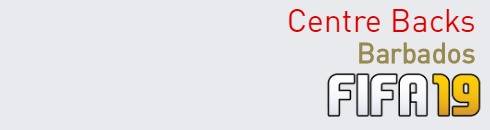 FIFA 19 Barbados Best Centre Backs (CB) Ratings