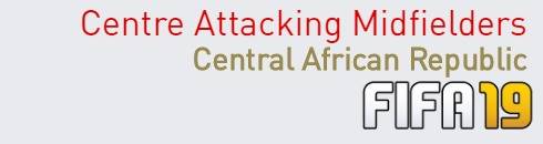 FIFA 19 Central African Republic Best Centre Attacking Midfielders (CAM) Ratings