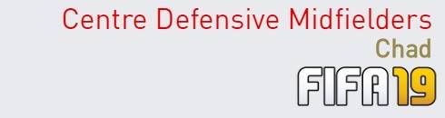 FIFA 19 Chad Best Centre Defensive Midfielders (CDM) Ratings