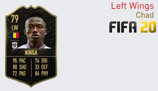 FIFA 20 Chad Best Left Wings (LW) Ratings