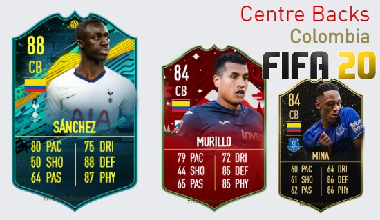 Colombia Best Centre Backs fifa 2020