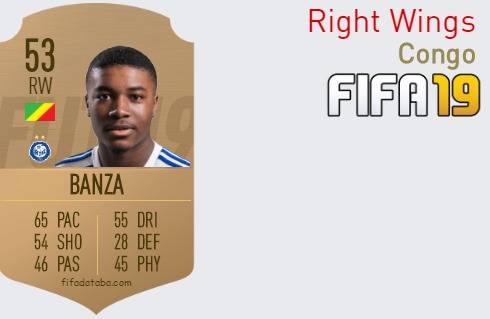 FIFA 19 Congo Best Right Wings (RW) Ratings