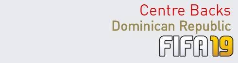 FIFA 19 Dominican Republic Best Centre Backs (CB) Ratings