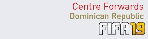 FIFA 19 Dominican Republic Best Centre Forwards (CF) Ratings