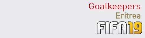 FIFA 19 Eritrea Best Goalkeepers (GK) Ratings