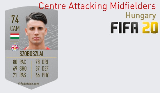 FIFA 20 Hungary Best Centre Attacking Midfielders (CAM) Ratings