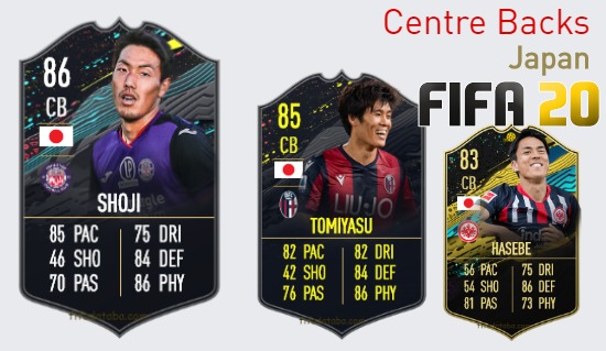 Japan Best Centre Backs fifa 2020