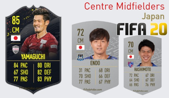 Japan Best Centre Midfielders fifa 2020
