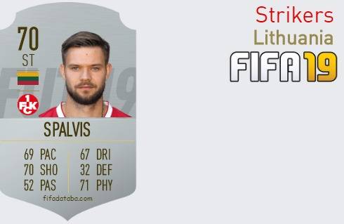 FIFA 19 Lithuania Best Strikers (ST) Ratings