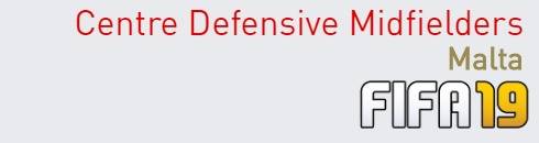 FIFA 19 Malta Best Centre Defensive Midfielders (CDM) Ratings