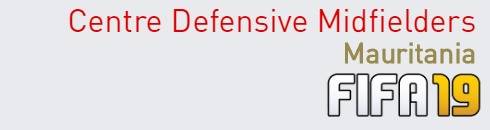 FIFA 19 Mauritania Best Centre Defensive Midfielders (CDM) Ratings
