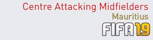 FIFA 19 Mauritius Best Centre Attacking Midfielders (CAM) Ratings
