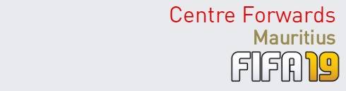FIFA 19 Mauritius Best Centre Forwards (CF) Ratings