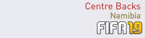 FIFA 19 Namibia Best Centre Backs (CB) Ratings