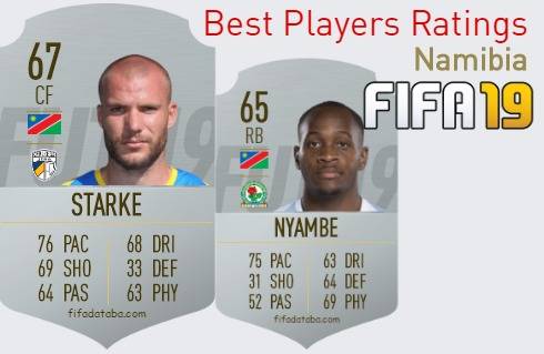 FIFA 19 Namibia Best Players Ratings