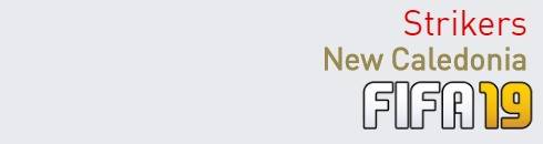 FIFA 19 New Caledonia Best Strikers (ST) Ratings