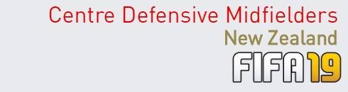 FIFA 19 New Zealand Best Centre Defensive Midfielders (CDM) Ratings