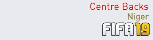 FIFA 19 Niger Best Centre Backs (CB) Ratings