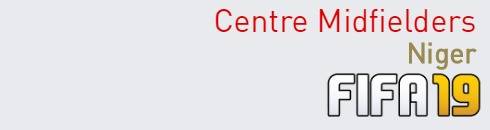 FIFA 19 Niger Best Centre Midfielders (CM) Ratings