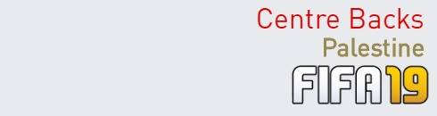 FIFA 19 Palestine Best Centre Backs (CB) Ratings